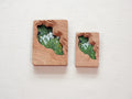 Large and Small Solid Wood Wall Hanging Picture Frame Set - Flowing Stream