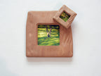 Large and Small Solid Wood Wall Hanging Picture Frame Set with Forest Artwork